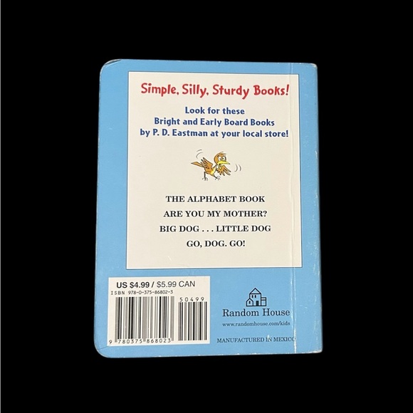 Dr. Seuss Fred and Ted Like to Fly bright early board books Peter Eastman child - Picture 2 of 4